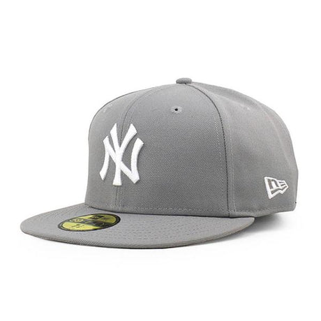ニューエラ キャップ 59FIFTY ニューヨーク ヤンキース MLB TEAM BASIC FITTED CAP GREY