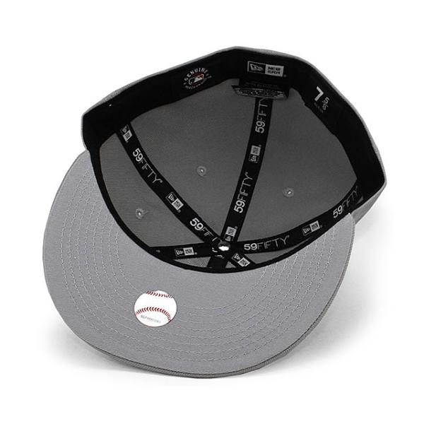 ニューエラ キャップ 59FIFTY ニューヨーク ヤンキース MLB TEAM BASIC FITTED CAP GREY
