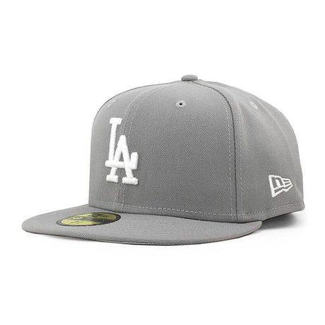 ニューエラ キャップ 59FIFTY ロサンゼルス ドジャース MLB TEAM BASIC FITTED CAP GREY