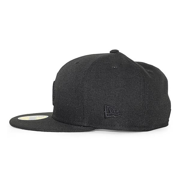 ニューエラ キャップ 59FIFTY ロサンゼルス ドジャース MLB  BLACKOUT FITTED CAP