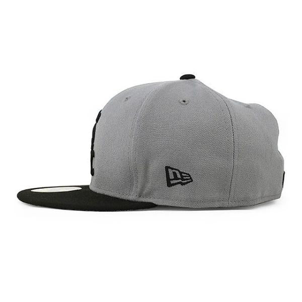 ニューエラ キャップ 59FIFTY シカゴ ホワイトソックス MLB 2T TEAM BASIC FITTED CAP GREY BLACK