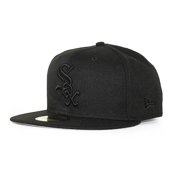 ニューエラ キャップ 59FIFTY シカゴ ホワイトソックス MLB BLACKOUT FITTED CAP