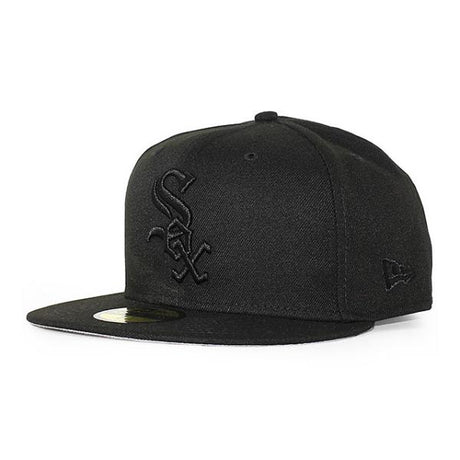 ニューエラ キャップ 59FIFTY シカゴ ホワイトソックス MLB BLACKOUT FITTED CAP