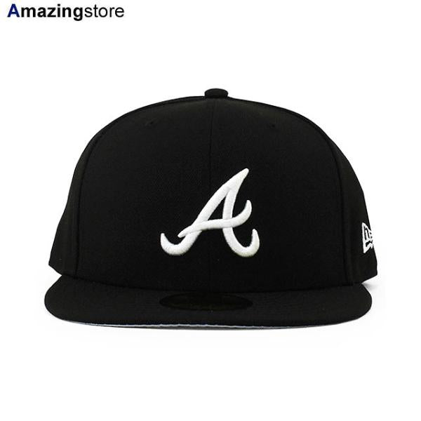 ニューエラ キャップ 59FIFTY アトランタ ブレーブス MLB TEAM BASIC FITTED CAP BLACK