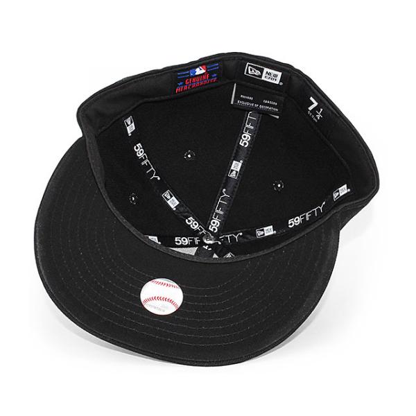 ニューエラ キャップ 59FIFTY ロサンゼルス エンゼルス MLB BLACKOUT FITTED CAP