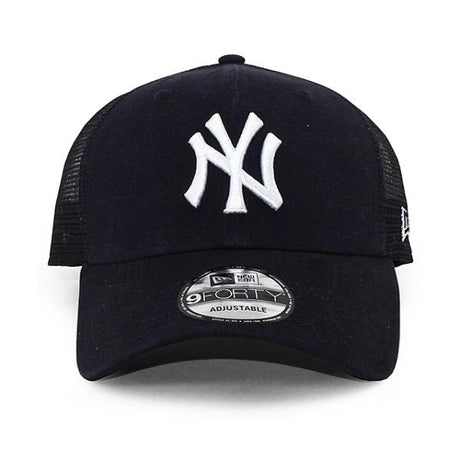 ニューエラ 9FORTY メッシュキャップ ニューヨーク ヤンキース MLB TRUCKER MESH CAP NAVY NEW ERA NEW YORK YANKEES