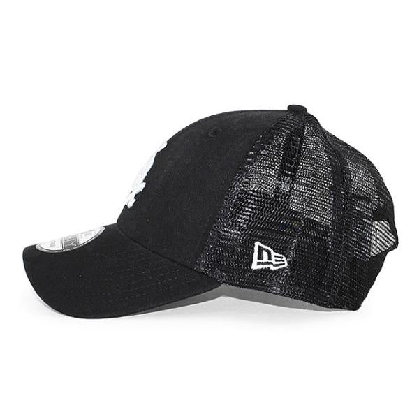 ニューエラ 9FORTY メッシュキャップ シカゴ ホワイトソックス MLB TRUCKER MESH CAP BLACK NEW ERA CHICAGO WHITE SOX