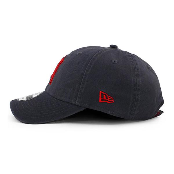ニューエラ キャップ 9TWENTY ロサンゼルス エンゼルス MLB CORE CLASSIC STRAPBACK CAP GRAPHITE