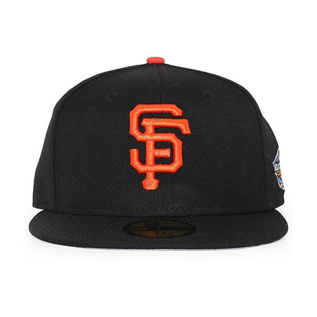 ニューエラ キャップ 59FIFTY サンフランシスコ ジャイアンツ MLB 2002 WORLD SERIES GAME FITTED CAP BLACK