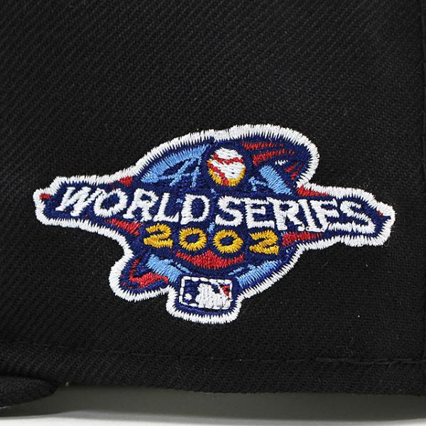 ニューエラ キャップ 59FIFTY サンフランシスコ ジャイアンツ MLB 2002 WORLD SERIES GAME FITTED CAP BLACK