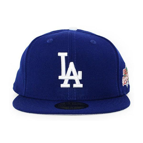 ニューエラ キャップ 59FIFTY ロサンゼルス ドジャース MLB 1988 WORLD SERIES GAME FITTED CAP BLUE