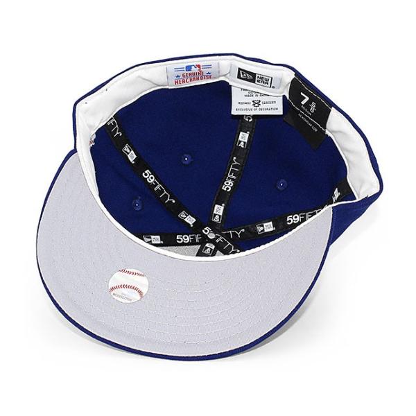 ニューエラ キャップ 59FIFTY ロサンゼルス ドジャース MLB 1988 WORLD SERIES GAME FITTED CAP BLUE