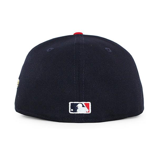 ニューエラ キャップ 59FIFTY アトランタ ブレーブス MLB 1995 WORLD SERIES GAME FITTED CAP NAVY