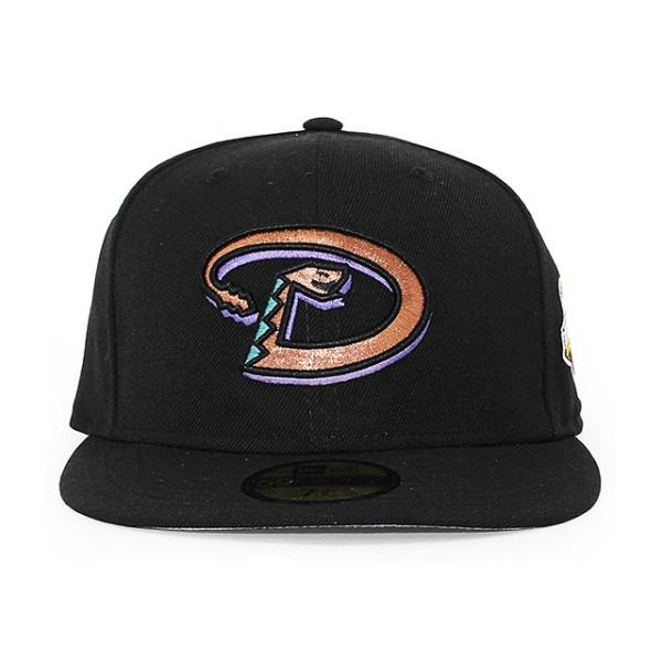ニューエラ キャップ 59FIFTY アリゾナ ダイヤモンドバックス MLB 2001 WORLD SERIES GAME FITTED CAP BLACK