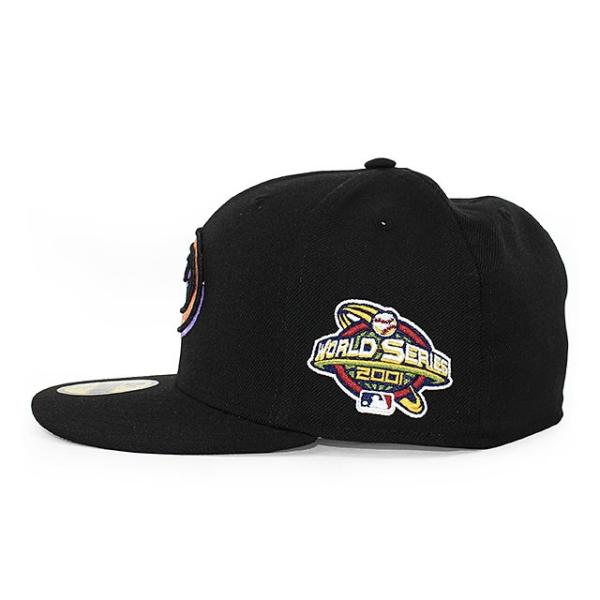 ニューエラ キャップ 59FIFTY アリゾナ ダイヤモンドバックス MLB 2001 WORLD SERIES GAME FITTED CAP BLACK