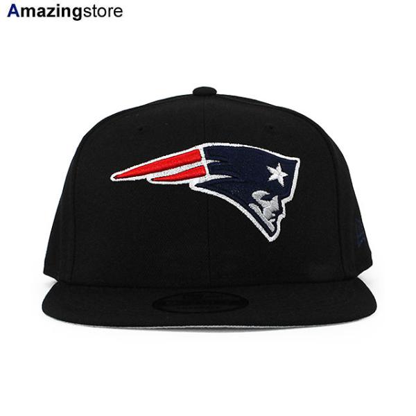 ニューエラ キャップ 9FIFTY ニューイングランド ペイトリオッツ NFL TEAM BASIC SNAPBACK CAP BLACK
