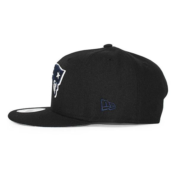ニューエラ キャップ 9FIFTY ニューイングランド ペイトリオッツ NFL TEAM BASIC SNAPBACK CAP BLACK