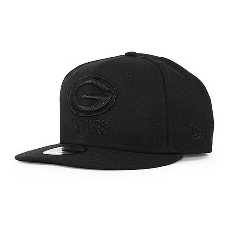 ニューエラ キャップ 9FIFTY スナップバック グリーンベイ パッカーズ NFL TEAM BASIC SNAPBACK CAP BLACKOUT