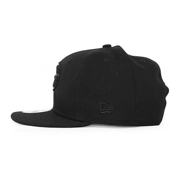 ニューエラ キャップ 9FIFTY グリーンベイ パッカーズ NFL TEAM BASIC SNAPBACK CAP BLACKOUT