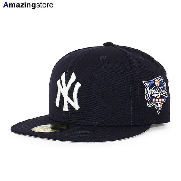 ニューエラ キャップ 59FIFTY ニューヨーク ヤンキース MLB 2000 WORLD SERIES GAME FITTED CAP 2 NAVY