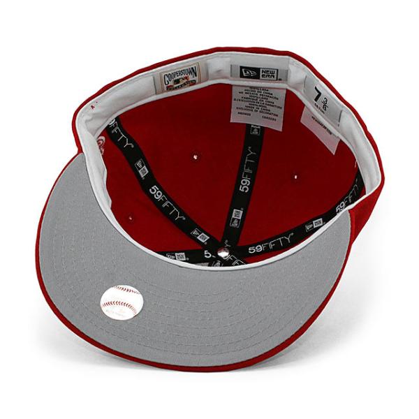 ニューエラ キャップ 59FIFTY シンシナティ レッズ MLB 1990 WORLD SERIES GAME FITTED CAP RED