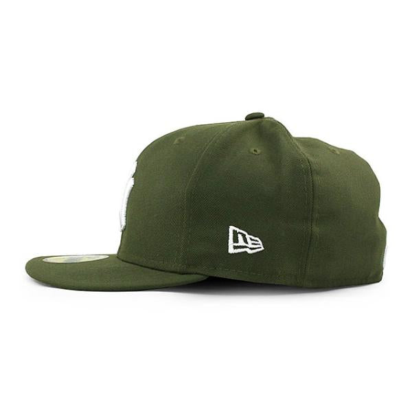 ニューエラ キャップ 59FIFTY ニューヨーク ヤンキース MLB TEAM BASIC FITTED CAP OLIVE