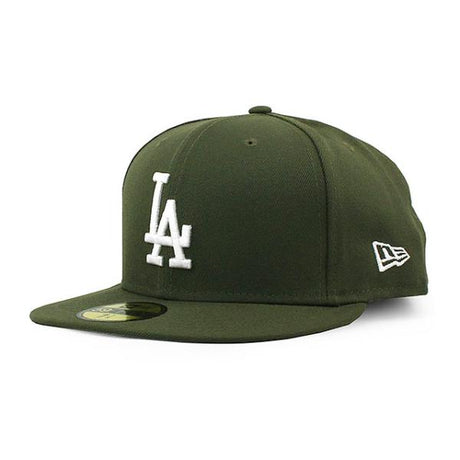 ニューエラ キャップ 59FIFTY ロサンゼルス ドジャース MLB TEAM BASIC FITTED CAP OLIVE