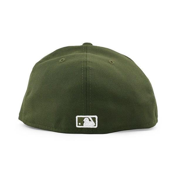 ニューエラ キャップ 59FIFTY ヒューストン アストロズ MLB TEAM BASIC FITTED CAP OLIVE