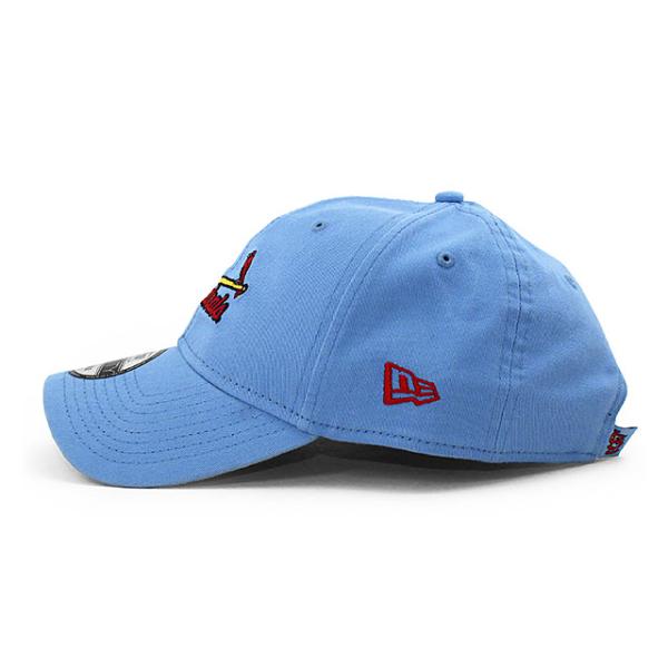 ニューエラ キャップ 9TWENTY セントルイス カージナルス MLB COOPERSTOWN CORE CLASSIC STRAPBACK CAP LT BLUE