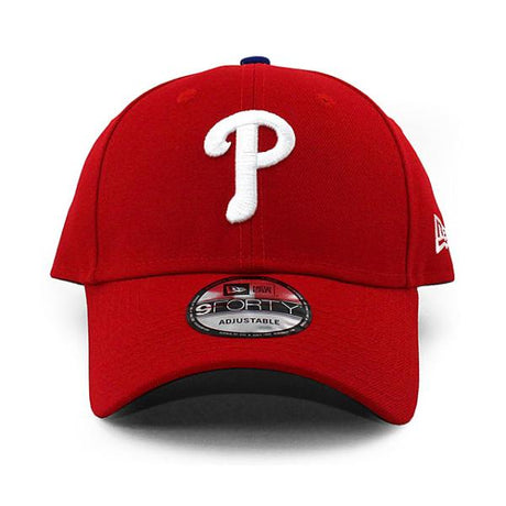 ニューエラ キャップ 9FORTY フィラデルフィア フィリーズ MLB THE LEAGUE GAME ADJUSTABLE CAP RED