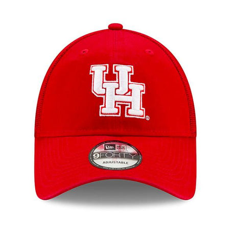 ニューエラ キャップ 9FORTY メッシュキャップ ヒューストン クーガーズ  NCAA TRUCKER MESH CAP RED  NEW ERA HOUSTON COUGARS