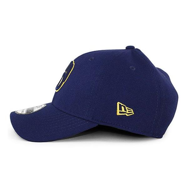 ニューエラ キャップ 39THIRTY ミルウォーキー ブルワーズ MLB TEAM CLASSIC FLEX FIT CAP NAVY