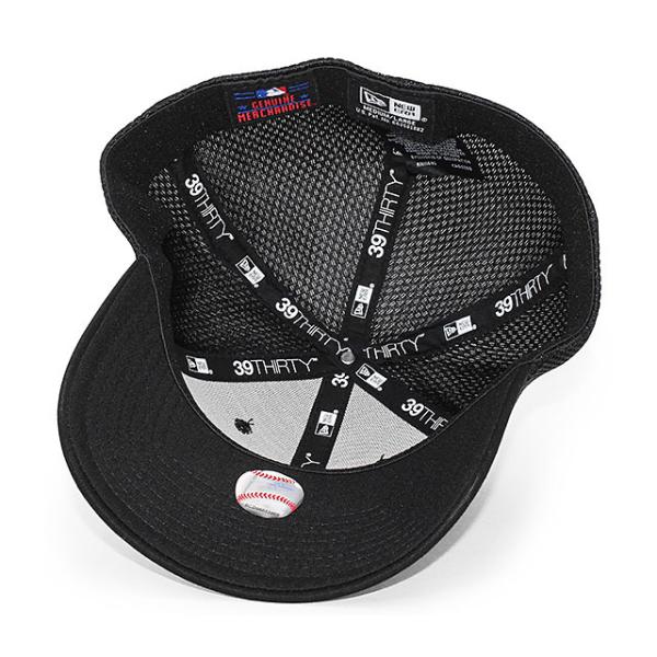 ニューエラ キャップ 39THIRTY ミルウォーキー ブルワーズ MLB NEO FLEX FIT CAP BLACK
