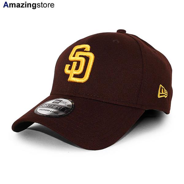 ニューエラ キャップ 39THIRTY サンディエゴ パドレス MLB TEAM CLASSIC FLEX FIT CAP BROWN