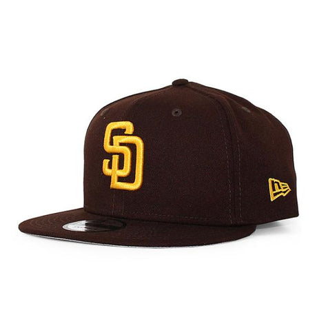 ニューエラ キャップ 9FIFTY サンディエゴ パドレス MLB TEAM BASIC SNAPBACK CAP BROWN