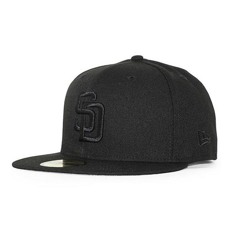 ニューエラ キャップ 59FIFTY サンディエゴ パドレス MLB BLACKOUT FITTED CAP