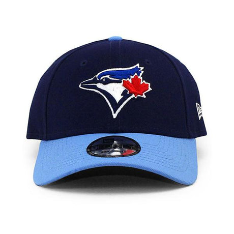 ニューエラ キャップ 9FORTY トロント ブルージェイズ MLB THE LEAGUE ALTERNATE 4 ADJUSTABLE CAP NAVY LIGHT BLUE