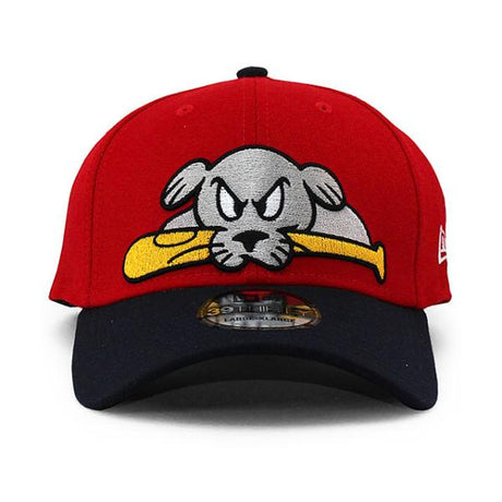 ニューエラ キャップ 39THIRTY ポートランド シードッグス  MiLB ALTERNATE-2 TEAM CLASSIC FLEX FIT CAP NAVY-RED  NEW ERA PORTLAND SEA DOGS
