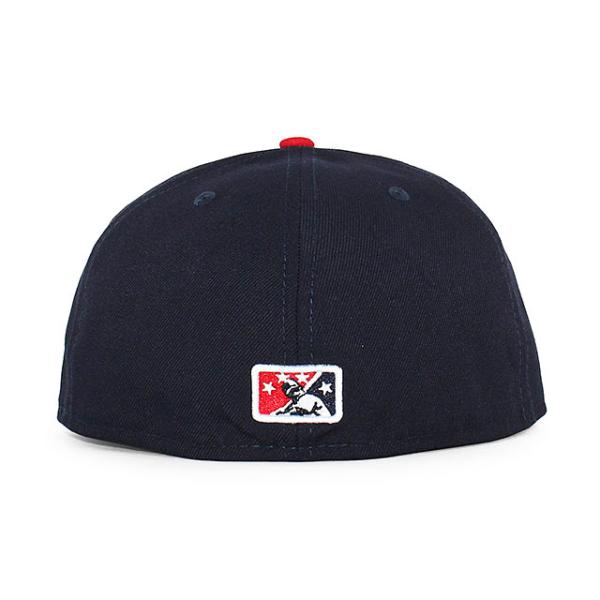 ニューエラ キャップ 59FIFTY ポートランド シードッグス MiLB ON-FIELD AUTHENTIC ROAD FITTED CAP NAVY RED
