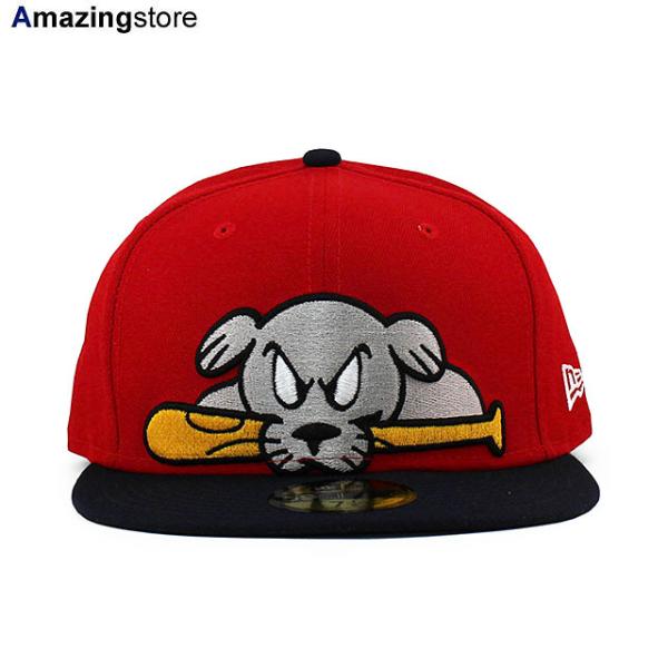 ニューエラ キャップ 59FIFTY ポートランド シードッグス MiLB ON-FIELD AUTHENTIC ALTERNATE 2 FITTED CAP RED
