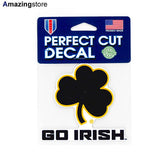 ウィンクラフト ステッカー ノートルダム ファイティング アイリッシュ  NCAA GO IRISH PERFECT CUT DECAL  WINCRAFT NOTRE DAME FIGHTING IRISH