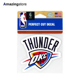 ウィンクラフト オクラホマシティ サンダー OKLAHOMA CITY THUNDER NBA PERFECT CUT DECAL  WINCRAFT