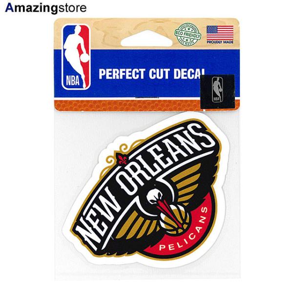 ウィンクラフト ニューオリンズ ペリカンズ ステッカー NEW ORLEANS PELICANS NBA PERFECT CUT DECAL WINCRAFT