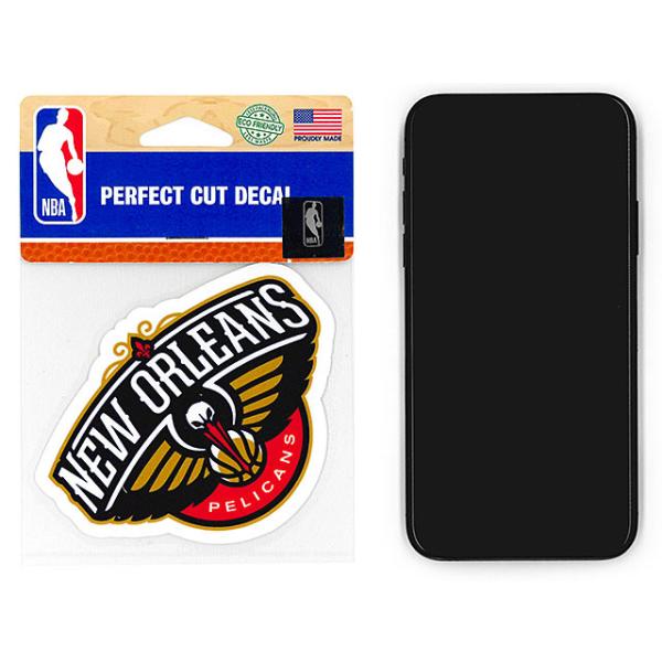 ウィンクラフト ニューオリンズ ペリカンズ ステッカー NEW ORLEANS PELICANS NBA PERFECT CUT DECAL WINCRAFT