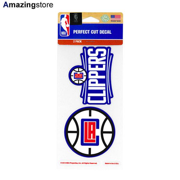 ウィンクラフト ステッカー ロサンゼルス クリッパーズ LOS ANGELES CLIPPERS NBA PERFECT CUT DECAL 2 PACK WINCRAFT