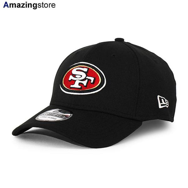 ニューエラ キャップ 39THIRTY サンフランシスコ 49ERS NFL TEAM CLASSIC FLEX FIT CAP BLACK