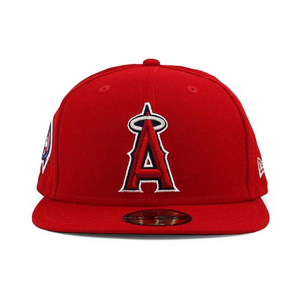 ニューエラ キャップ 59FIFTY ロサンゼルス エンゼルス MLB 911 REMEMBRANCE SIDE PATCH ON-FIELD AUTHENTIC FITTED CAP RED NEW ERA LOS ANGELES ANGELS