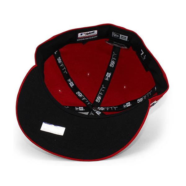 ニューエラ キャップ 59FIFTY ロサンゼルス エンゼルス MLB 911 REMEMBRANCE SIDE PATCH ON-FIELD AUTHENTIC FITTED CAP RED NEW ERA LOS ANGELES ANGELS