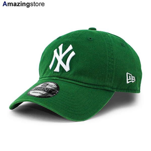 ニューエラ キャップ 9TWENTY ニューヨーク ヤンキース MLB CORE CLASSIC STRAPBACK CAP GREEN