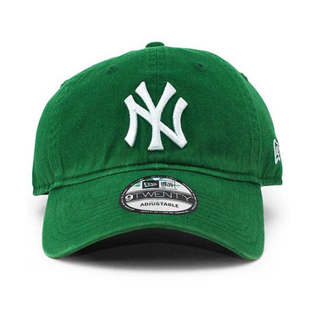 ニューエラ キャップ 9TWENTY ニューヨーク ヤンキース MLB CORE CLASSIC STRAPBACK CAP GREEN